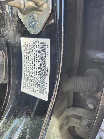 19XFB2F83DE251251 - 2013 HONDA CIVIC EX BLACK photo 12