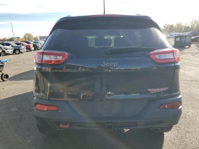 1C4PJMBS1EW196729 - 2014 JEEP CHEROKEE TRAILHAWK BLACK photo 6