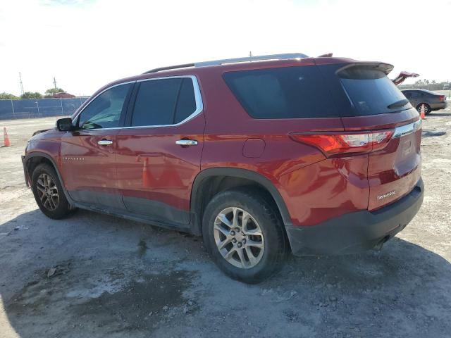 1GNERGKW4JJ197134 - 2018 CHEVROLET TRAVERSE LT RED photo 2