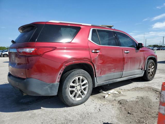 1GNERGKW4JJ197134 - 2018 CHEVROLET TRAVERSE LT RED photo 3