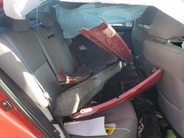 2T1BURHE2FC447736 - 2015 TOYOTA COROLLA L RED photo 10