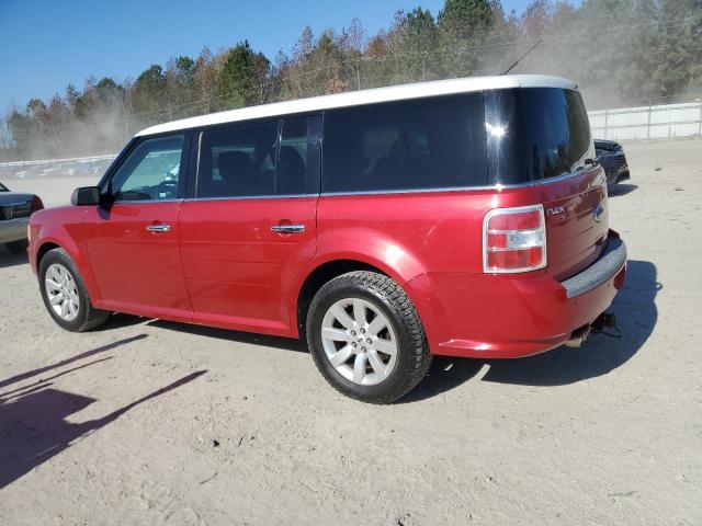 2FMGK5CC4ABB30368 - 2010 FORD FLEX SEL RED photo 2