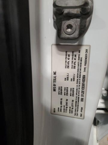 5YJ3E1EB3KF493904 - 2019 TESLA MODEL 3 Белый фото 13