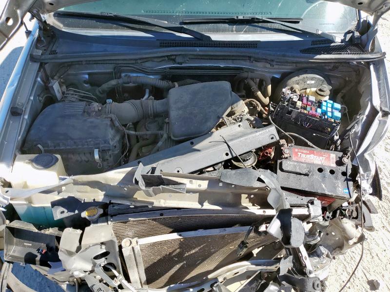 5TFTX4CNXDX024696 - 2013 TOYOTA TACOMA ACCESS CAB Արծաթագույն լուսանկար 11