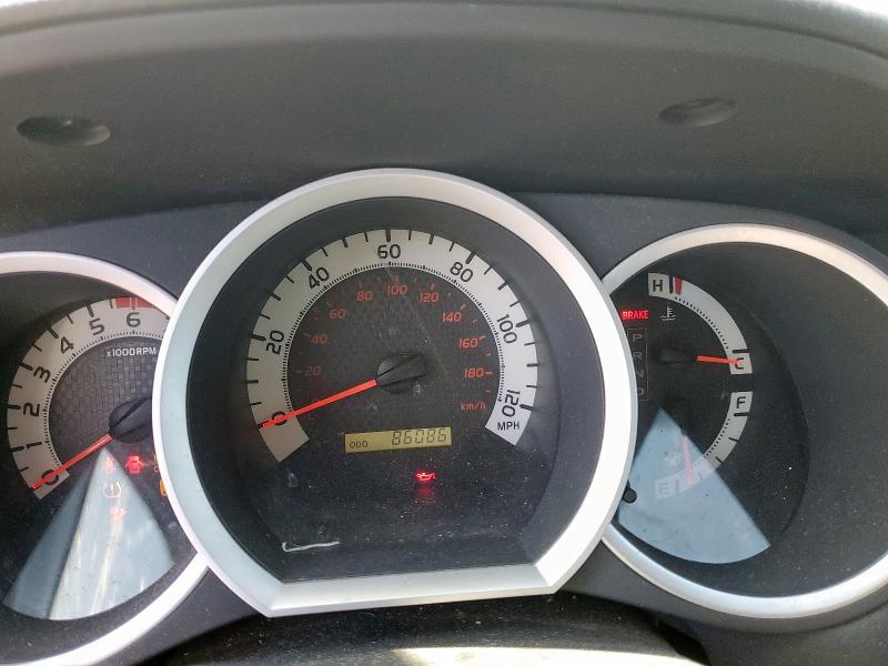 5TFTX4CNXDX024696 - 2013 TOYOTA TACOMA ACCESS CAB Արծաթագույն լուսանկար 9