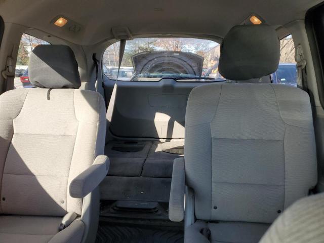 5FNRL5H21CB101667 - 2012 HONDA ODYSSEY LX GRAY photo 10