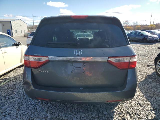 5FNRL5H21CB101667 - 2012 HONDA ODYSSEY LX GRAY photo 6