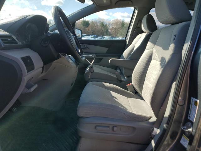 5FNRL5H21CB101667 - 2012 HONDA ODYSSEY LX GRAY photo 7