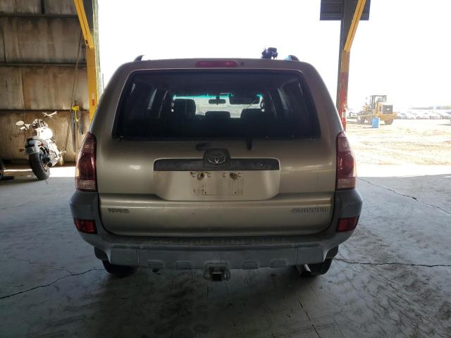 JTEZU14R838002526 - 2003 TOYOTA 4RUNNER SR5 GOLD photo 6