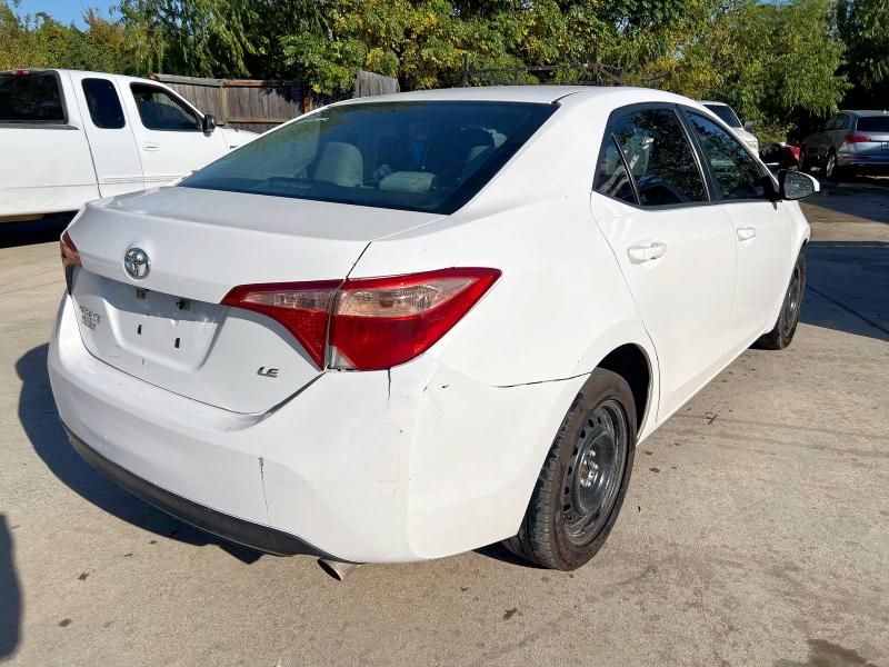 5YFBURHE3KP889354 - 2019 TOYOTA COROLLA L WHITE photo 4