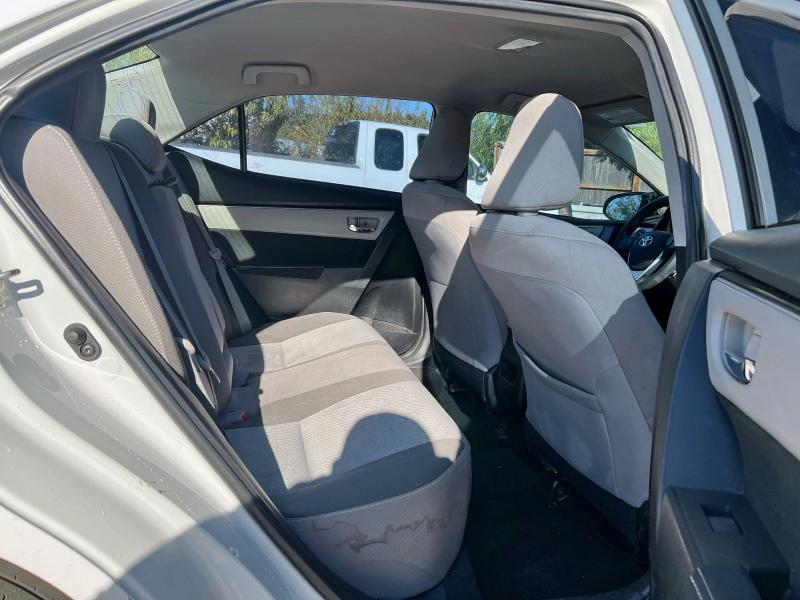 5YFBURHE3KP889354 - 2019 TOYOTA COROLLA L WHITE photo 6