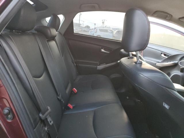 JTDKN3DU5D5609828 - 2013 TOYOTA PRIUS MAROON photo 10