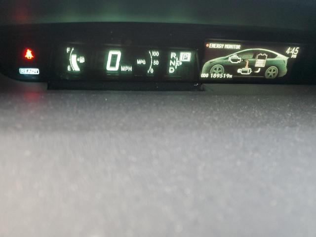 JTDKN3DU5D5609828 - 2013 TOYOTA PRIUS MAROON photo 9