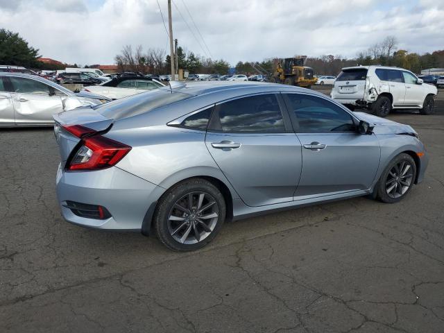 19XFC1F76KE016659 - 2019 HONDA CIVIC EXL Արծաթագույն լուսանկար 3