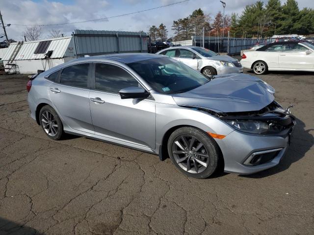19XFC1F76KE016659 - 2019 HONDA CIVIC EXL Արծաթագույն լուսանկար 4