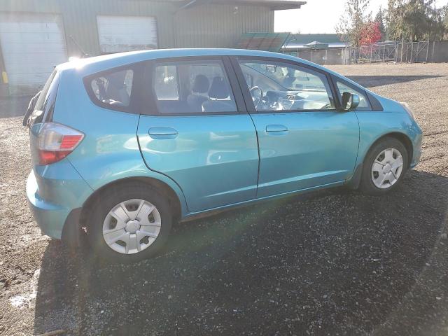 JHMGE8G30DC017768 - 2013 HONDA FIT TEAL photo 3
