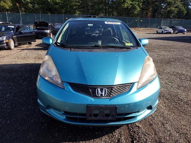JHMGE8G30DC017768 - 2013 HONDA FIT TEAL photo 5