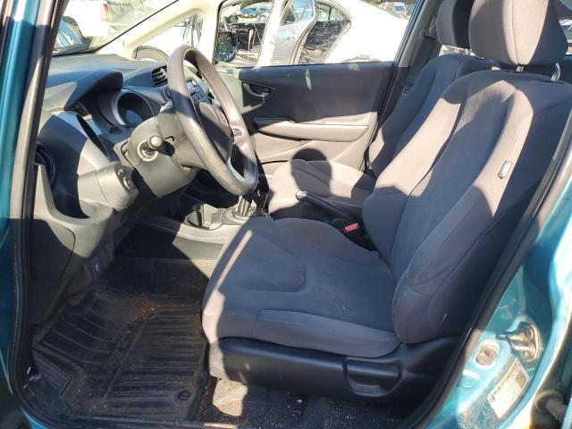 JHMGE8G30DC017768 - 2013 HONDA FIT TEAL photo 7