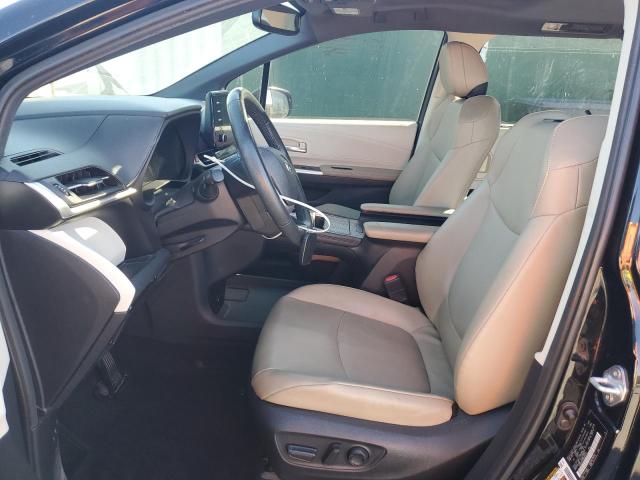 5TDYRKEC9NS092012 - 2022 TOYOTA SIENNA XLE BLACK photo 7