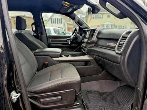 1C6SRFMT3NN154807 - 2022 RAM 1500 BIG HORN/LONE STAR BLACK photo 8