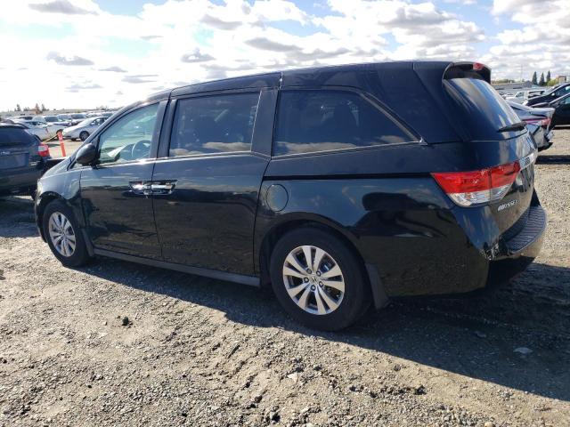 5FNRL5H48EB127395 - 2014 HONDA ODYSSEY EX BLACK photo 2