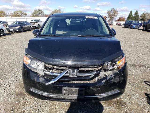 5FNRL5H48EB127395 - 2014 HONDA ODYSSEY EX BLACK photo 5