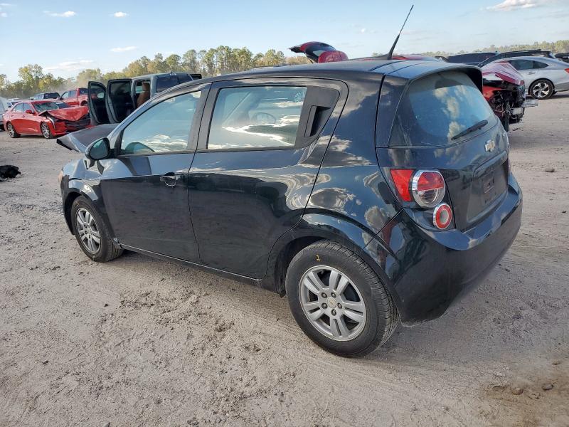 1G1JA6SH2C4152813 - 2012 CHEVROLET SONIC LS BLACK photo 2