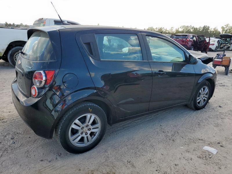 1G1JA6SH2C4152813 - 2012 CHEVROLET SONIC LS BLACK photo 3