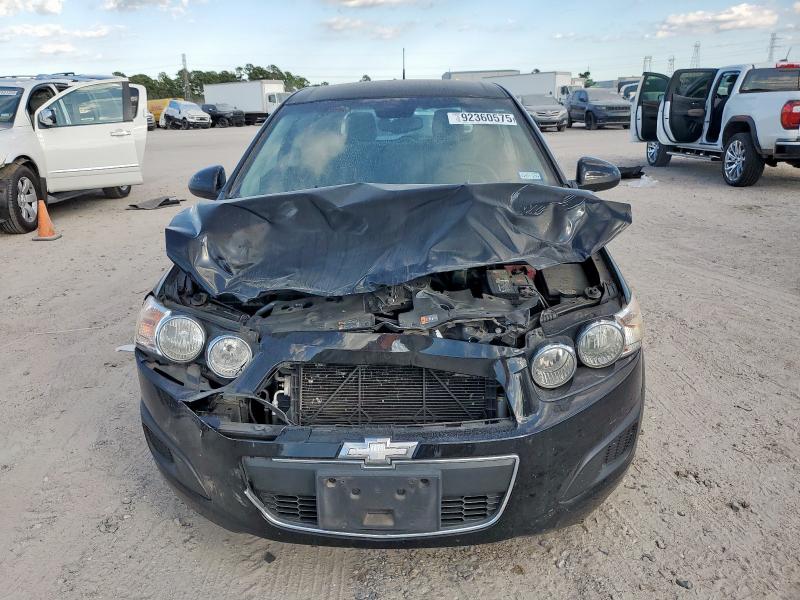 1G1JA6SH2C4152813 - 2012 CHEVROLET SONIC LS BLACK photo 5