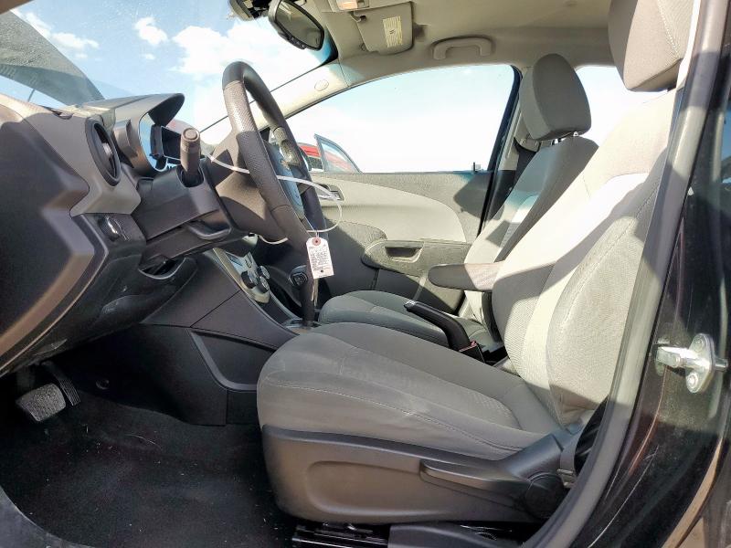 1G1JA6SH2C4152813 - 2012 CHEVROLET SONIC LS BLACK photo 7