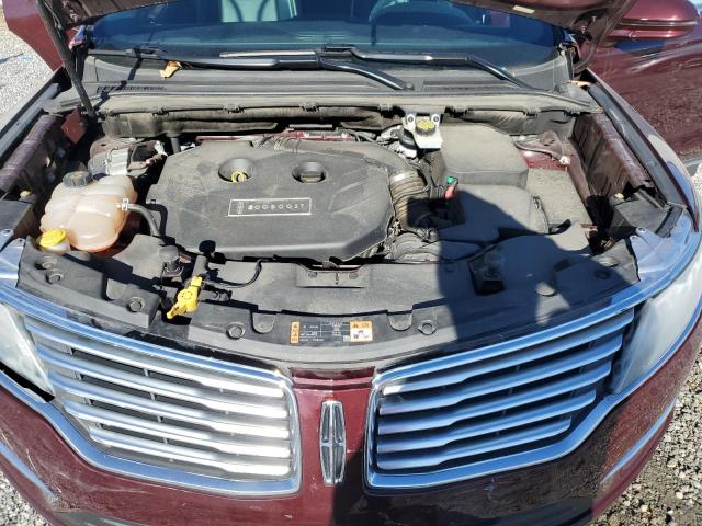 5LMCJ2C90GUJ30405 - 2016 LINCOLN MKC SELECT BURGUNDY photo 11