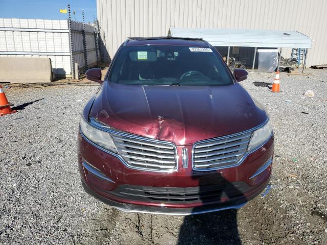5LMCJ2C90GUJ30405 - 2016 LINCOLN MKC SELECT BURGUNDY photo 5