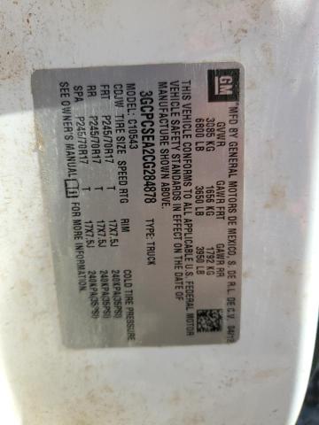 3GCPCSEA2CG284878 - 2012 CHEVROLET SILVERADO C1500 LT 白色 照片 12