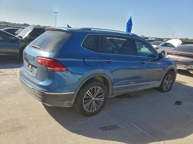 3VV3B7AX2KM198528 - 2019 VOLKSWAGEN TIGUAN SE Azul foto 3