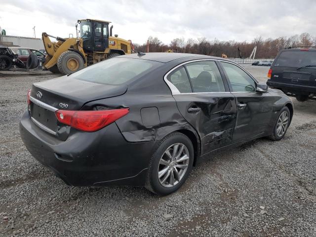 JN1BV7ARXEM682064 - 2014 INFINITI Q50 BASE BLACK photo 3
