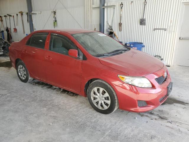JTDBL40E09J012577 - 2009 TOYOTA COROLLA BASE RED photo 4