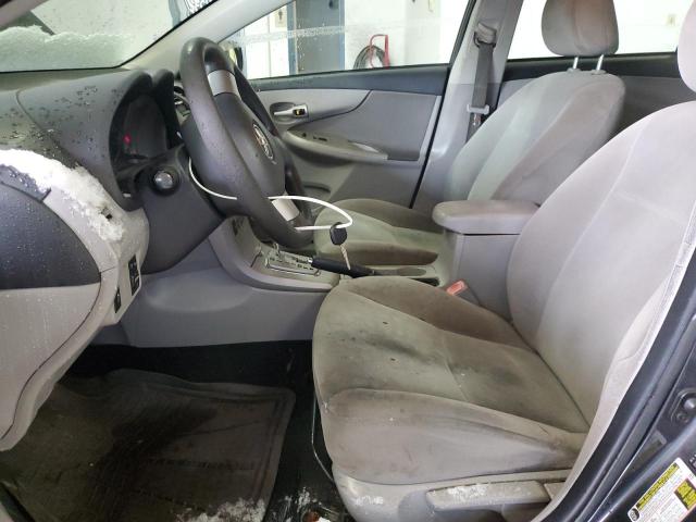2T1BU4EE8BC577179 - 2011 TOYOTA COROLLA BASE ნაცრისფერი ფოტო 7