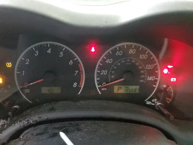 2T1BU4EE8BC577179 - 2011 TOYOTA COROLLA BASE ნაცრისფერი ფოტო 9