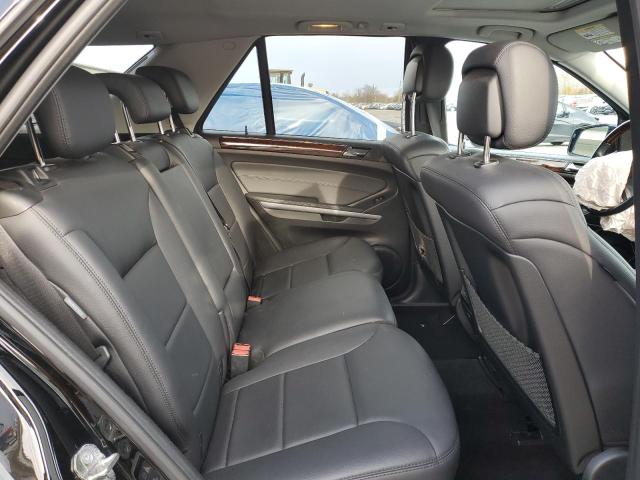 4JGBB8GB3BA707532 - 2011 MERCEDES-BENZ ML 350 4MATIC BLACK photo 11
