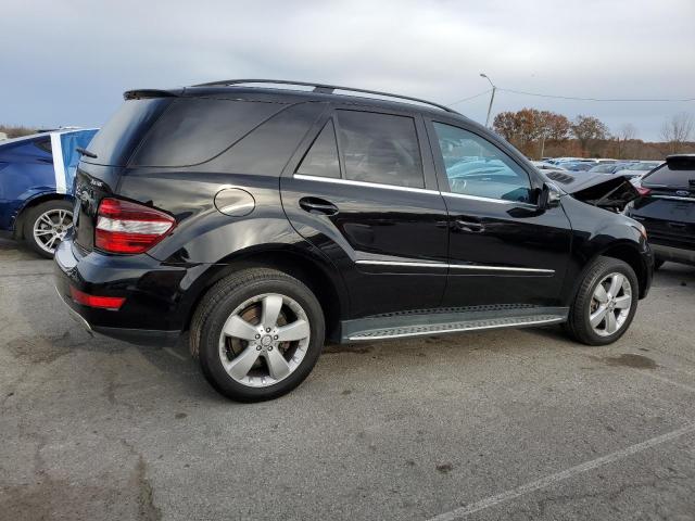 4JGBB8GB3BA707532 - 2011 MERCEDES-BENZ ML 350 4MATIC BLACK photo 3