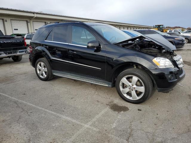 4JGBB8GB3BA707532 - 2011 MERCEDES-BENZ ML 350 4MATIC BLACK photo 4