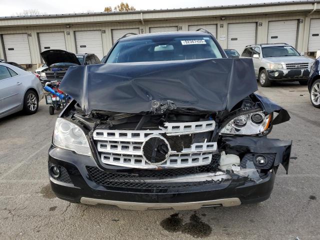 4JGBB8GB3BA707532 - 2011 MERCEDES-BENZ ML 350 4MATIC BLACK photo 5