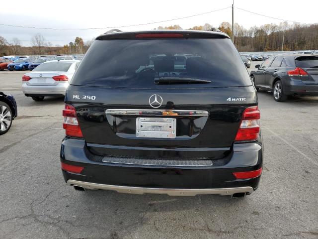 4JGBB8GB3BA707532 - 2011 MERCEDES-BENZ ML 350 4MATIC BLACK photo 6