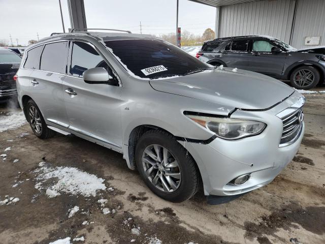5N1AL0MM0EC519351 - 2014 INFINITI QX60 SILVER photo 4