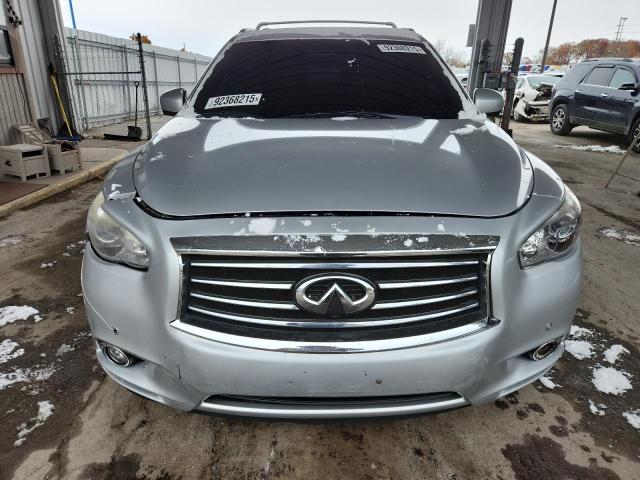 5N1AL0MM0EC519351 - 2014 INFINITI QX60 SILVER photo 5