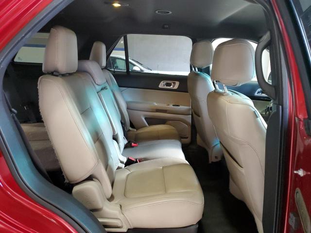 1FM5K8F83EGB96733 - 2014 FORD EXPLORER LIMITED RED photo 11