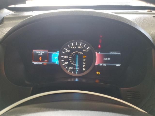 1FM5K8F83EGB96733 - 2014 FORD EXPLORER LIMITED RED photo 9