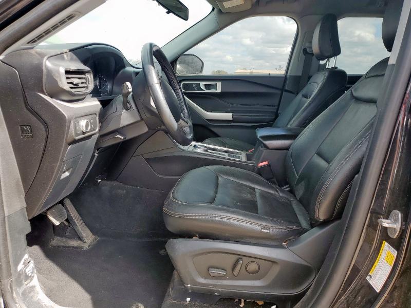 1FMSK7DH6NGB53956 - 2022 FORD EXPLORER XLT BLACK photo 7