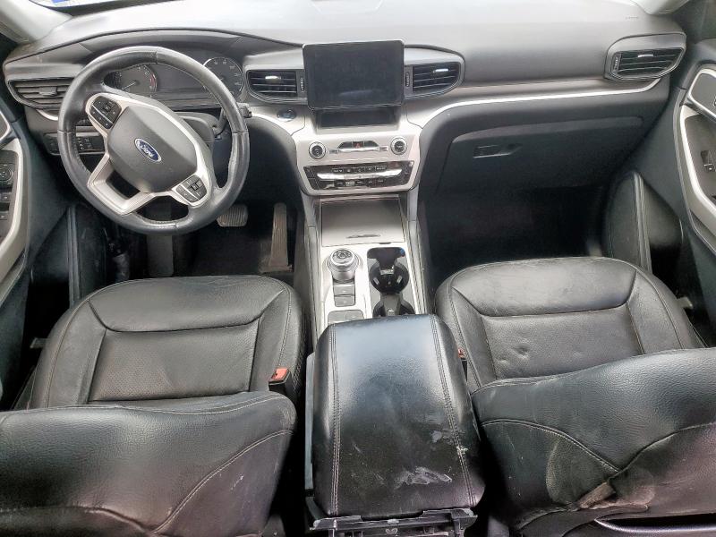 1FMSK7DH6NGB53956 - 2022 FORD EXPLORER XLT BLACK photo 8