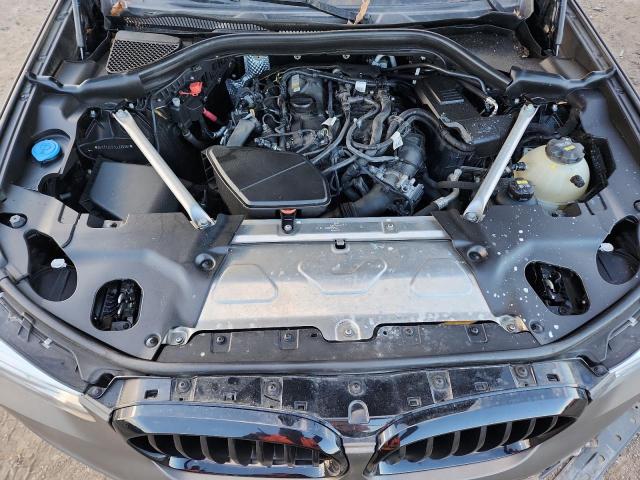 5UXTY3C02LLE55391 - 2020 BMW X3 SDRIVE30I GRAY photo 12